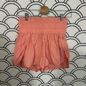 Free People FP Movement The Way Home Shorts High Rise Athletic Papaya Coral M